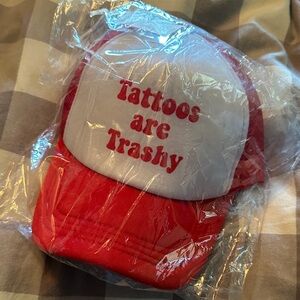 Red and White Trucker Hat
